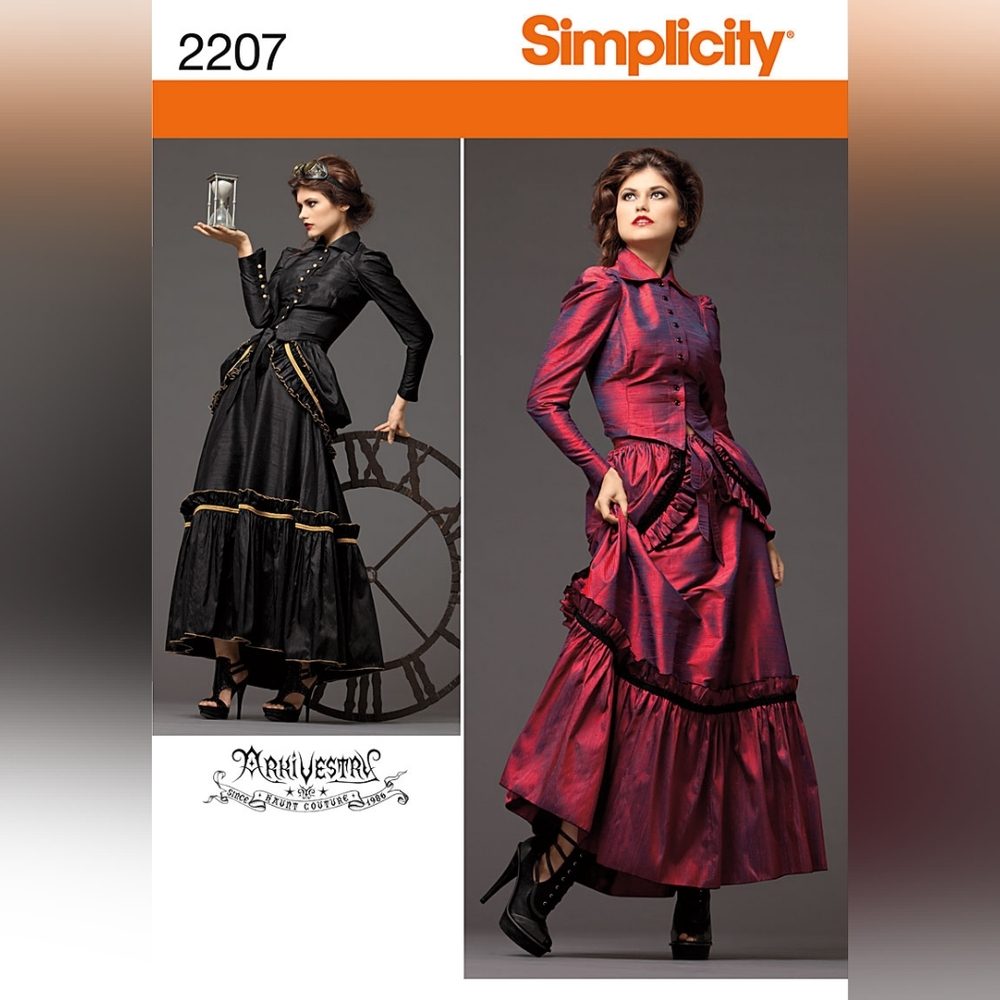 Simplicity Misses' Steampunk Costume 2207